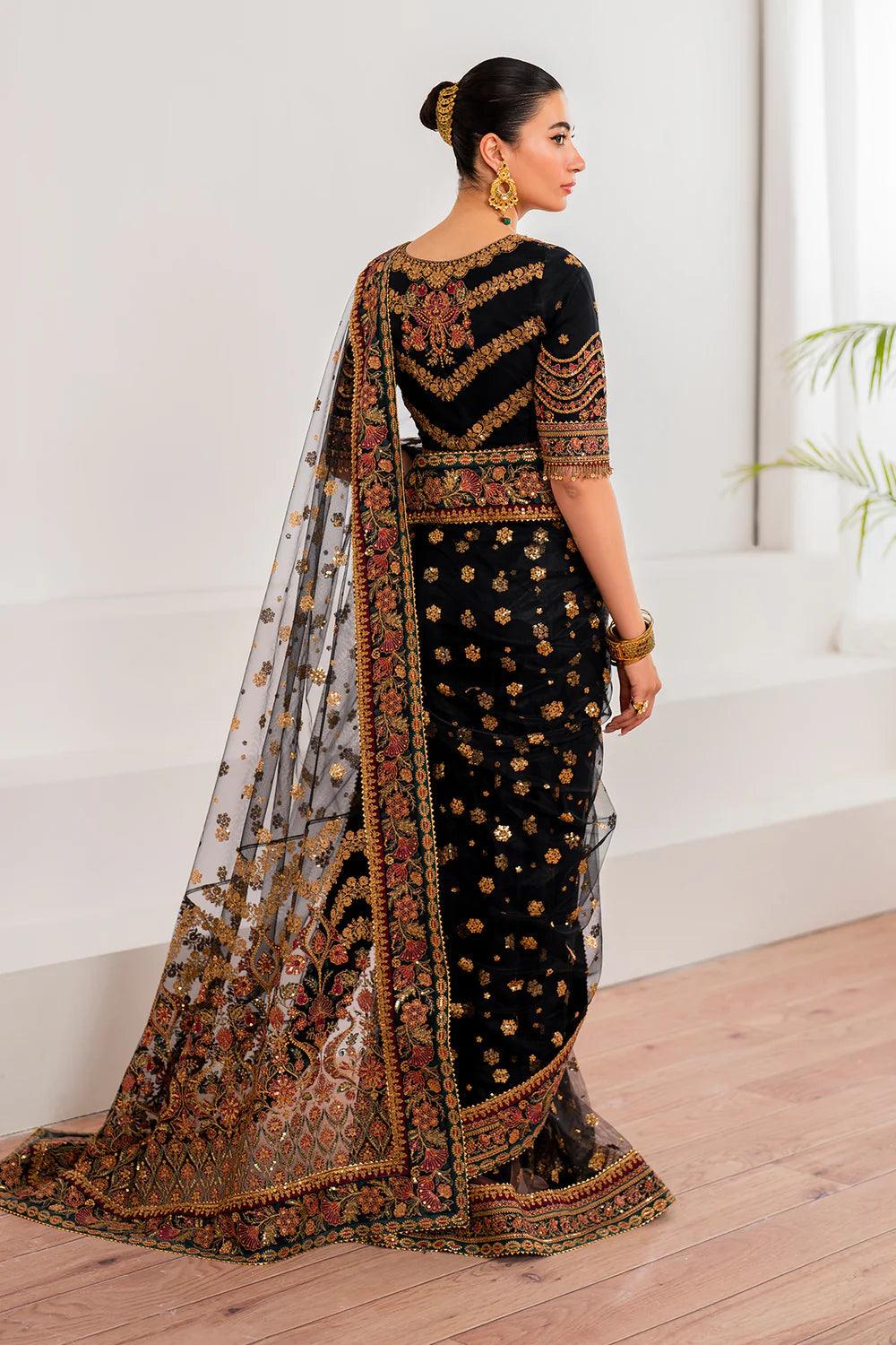 Baroque | Stitched New | EMBROIDERED NET UF-700 - House Of Anaya