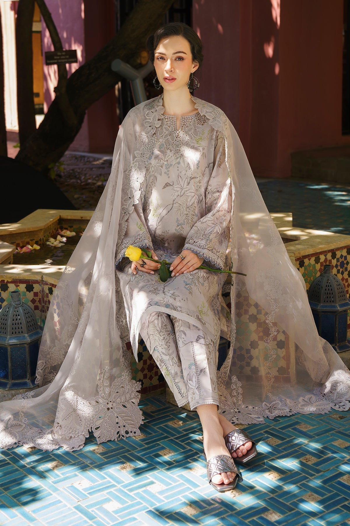 Baroque | Lawn Collection 24 | UF-578 - House Of Anaya