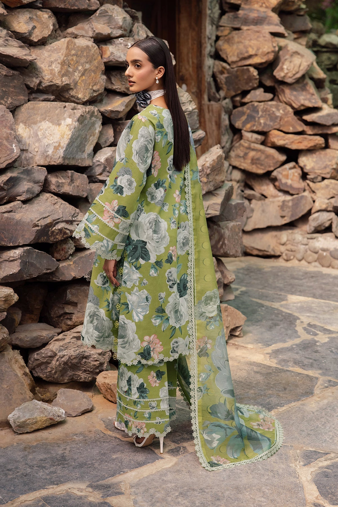 Alizeh | Sheen Lawn Prints 24 | JAZMIN - House Of Anaya