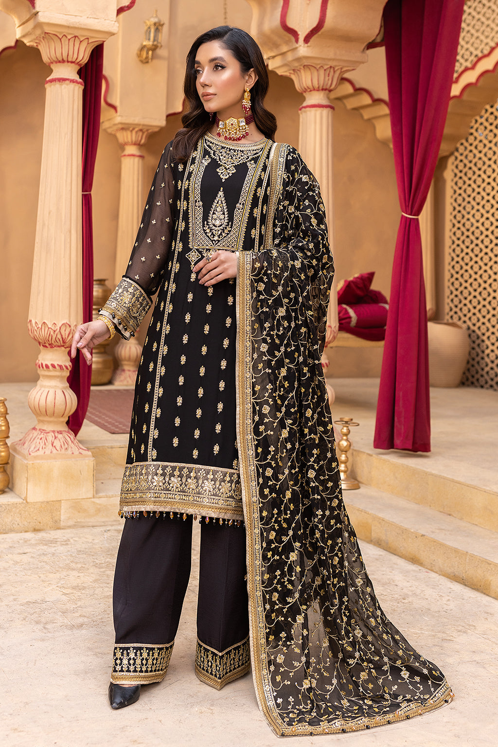 Neeshay | Dastgah Festive Formals | LEILA - House Of Anaya