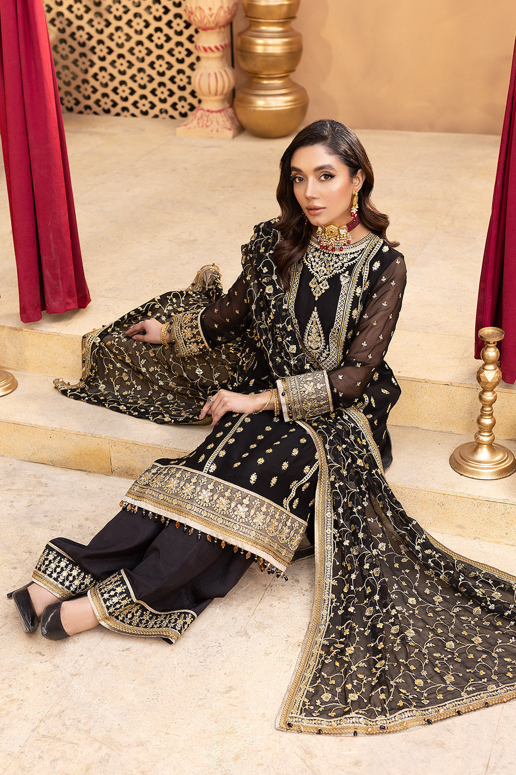 Neeshay | Dastgah Festive Formals | LEILA - House Of Anaya
