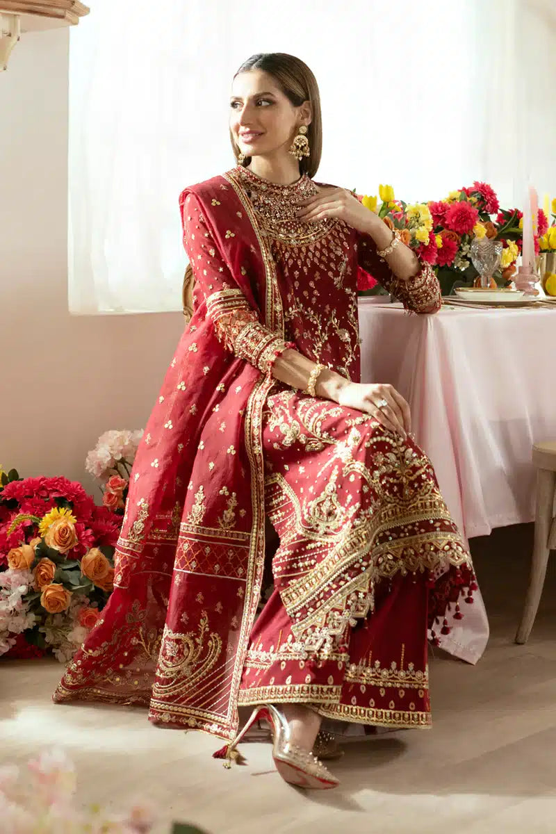 Qalamkar | Dilnaz Wedding Formals | DN-03 ZAINA - House Of Anaya