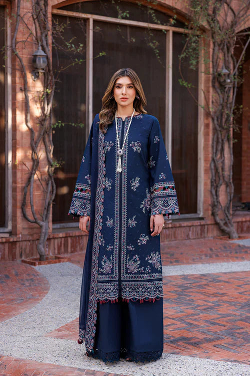 Farasha | Kaavish Lawn 24 | DEEP SAPPHIRE - House Of Anaya