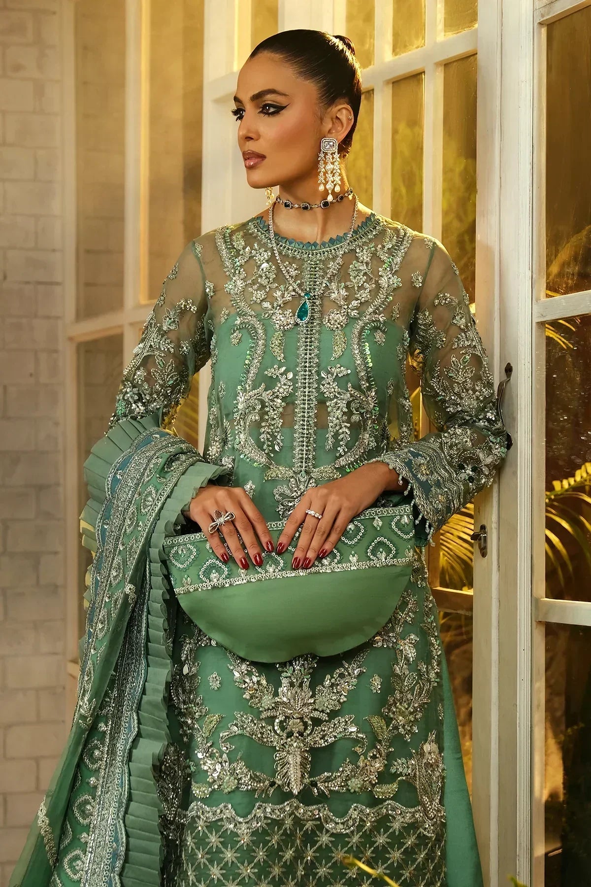 Mina Kashif | Kahani Luxury Formals 23 | Menara - House Of Anaya