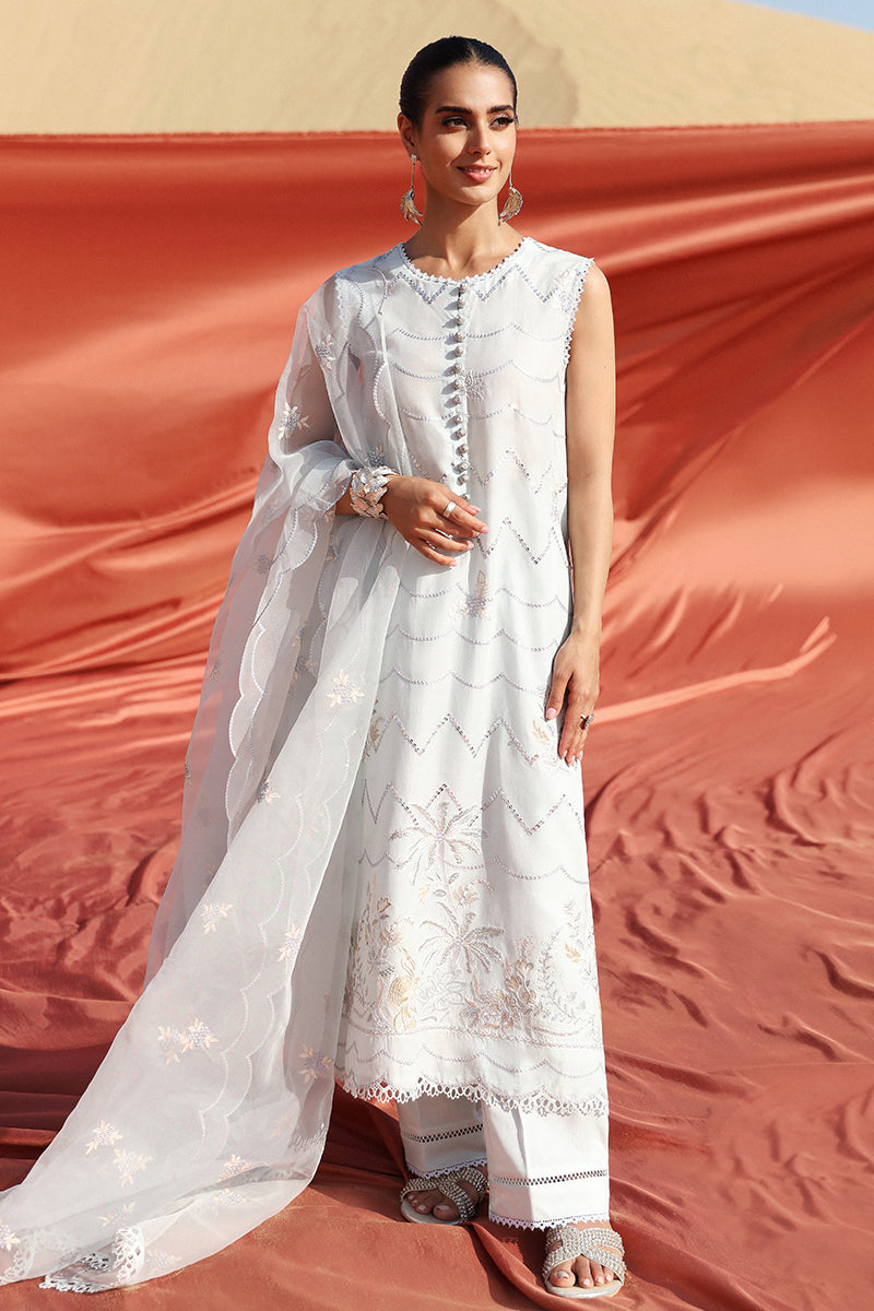 Cross Stitch | Eid Lawn 24 | FLORAL TALE - House Of Anaya