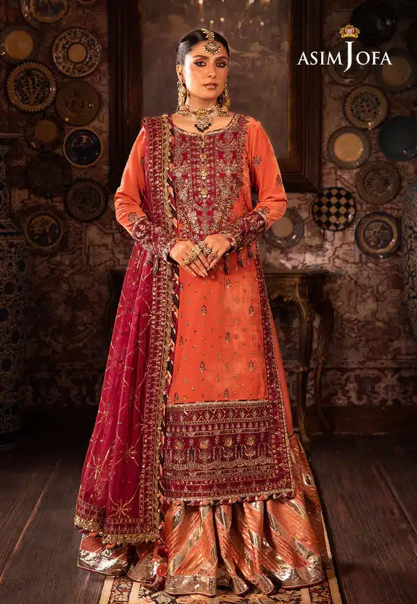 Asim Jofa | Makhmal Wedding Velvet 23 | AJMM-01 - House Of Anaya