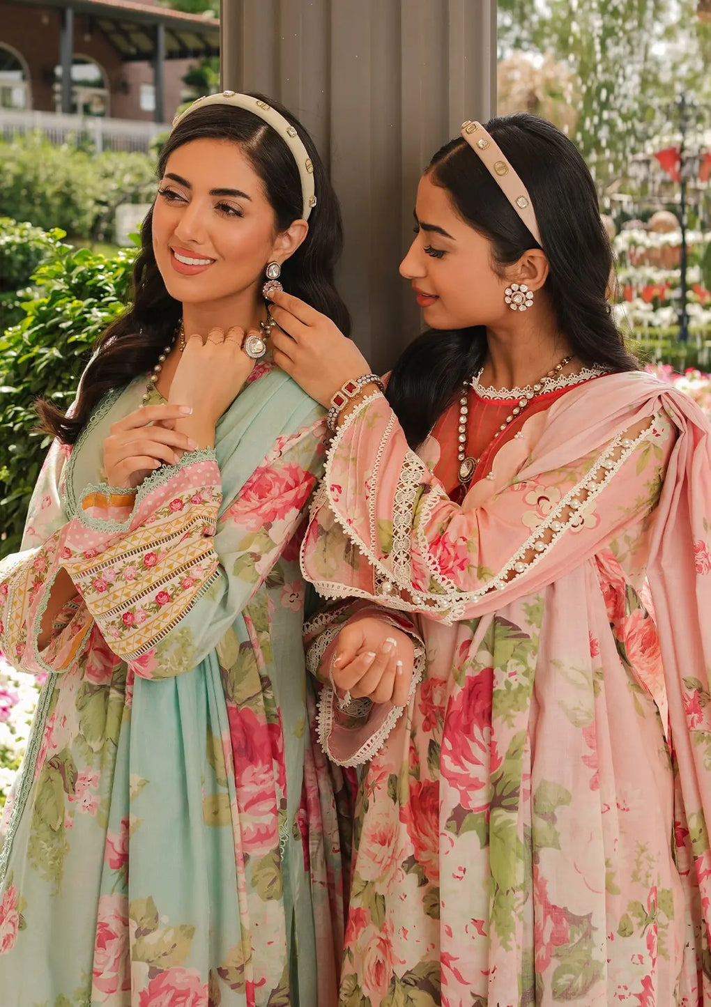 Elaf Premium | Printed Collection 24 | EEP-01B - Petal Pulse - House Of Anaya
