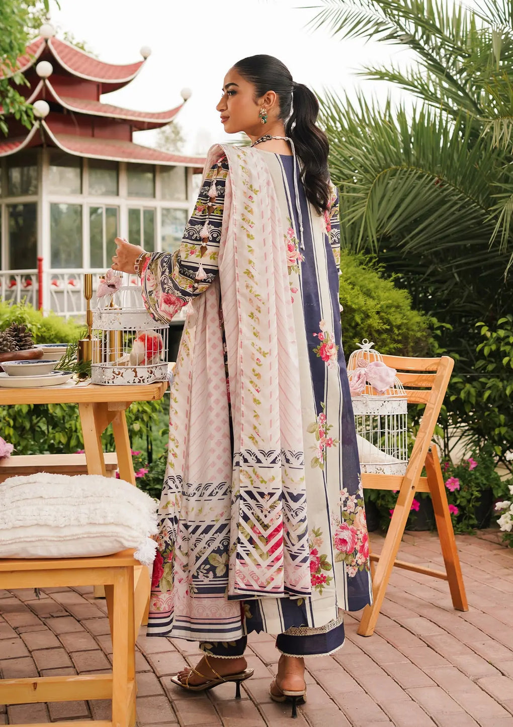 Elaf Premium | Printed Collection 24 | EEP-05B - Amica - House Of Anaya