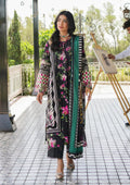 Elaf Premium | Printed Collection 24 | EEP-02A - Dark Floral - House Of Anaya