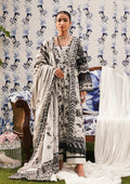 Elaf Premium | Printed Collection 24 | EEP-07B - Black Blossom - House Of Anaya