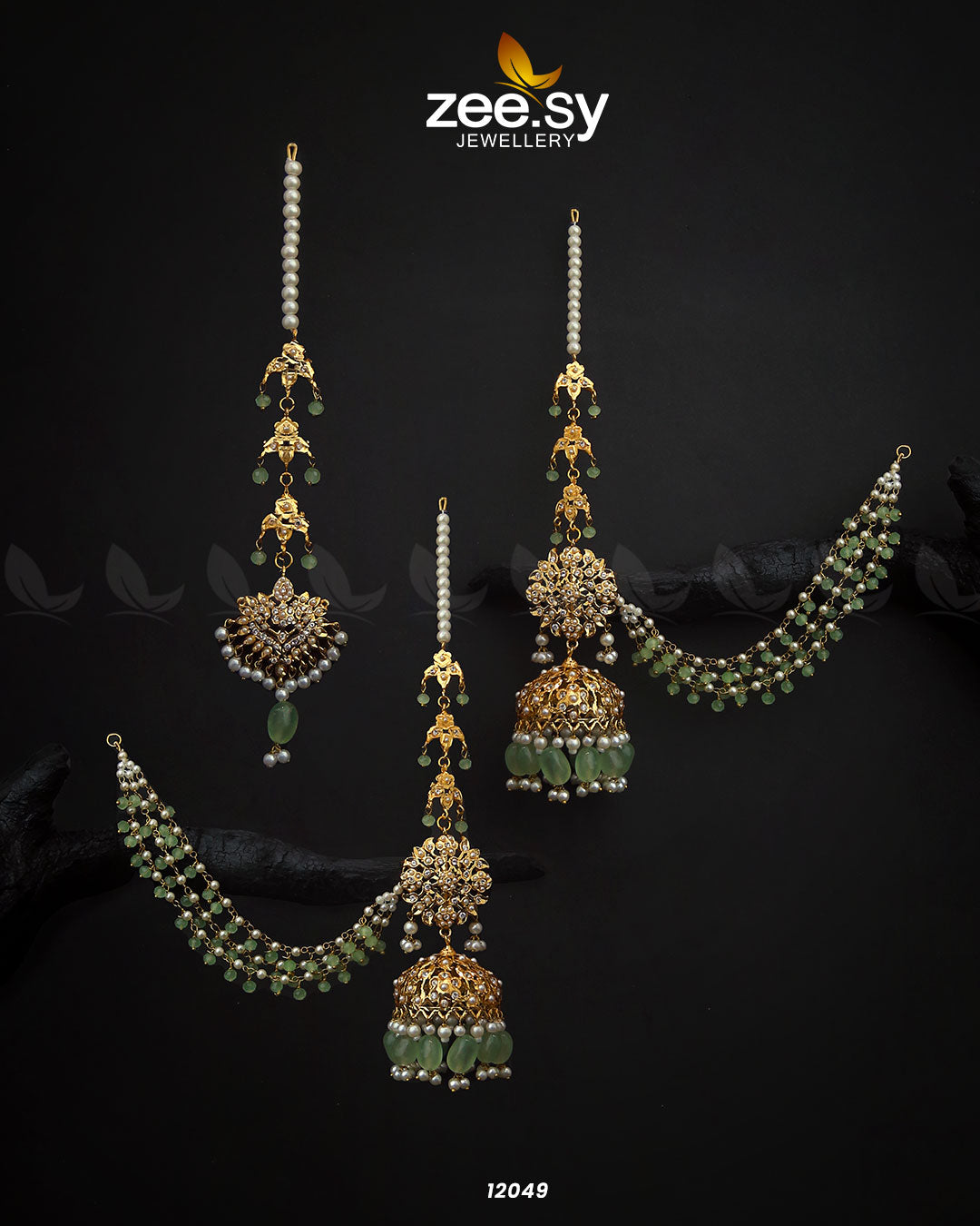 Glamourous Jhumka Earrings - House Of Zarish