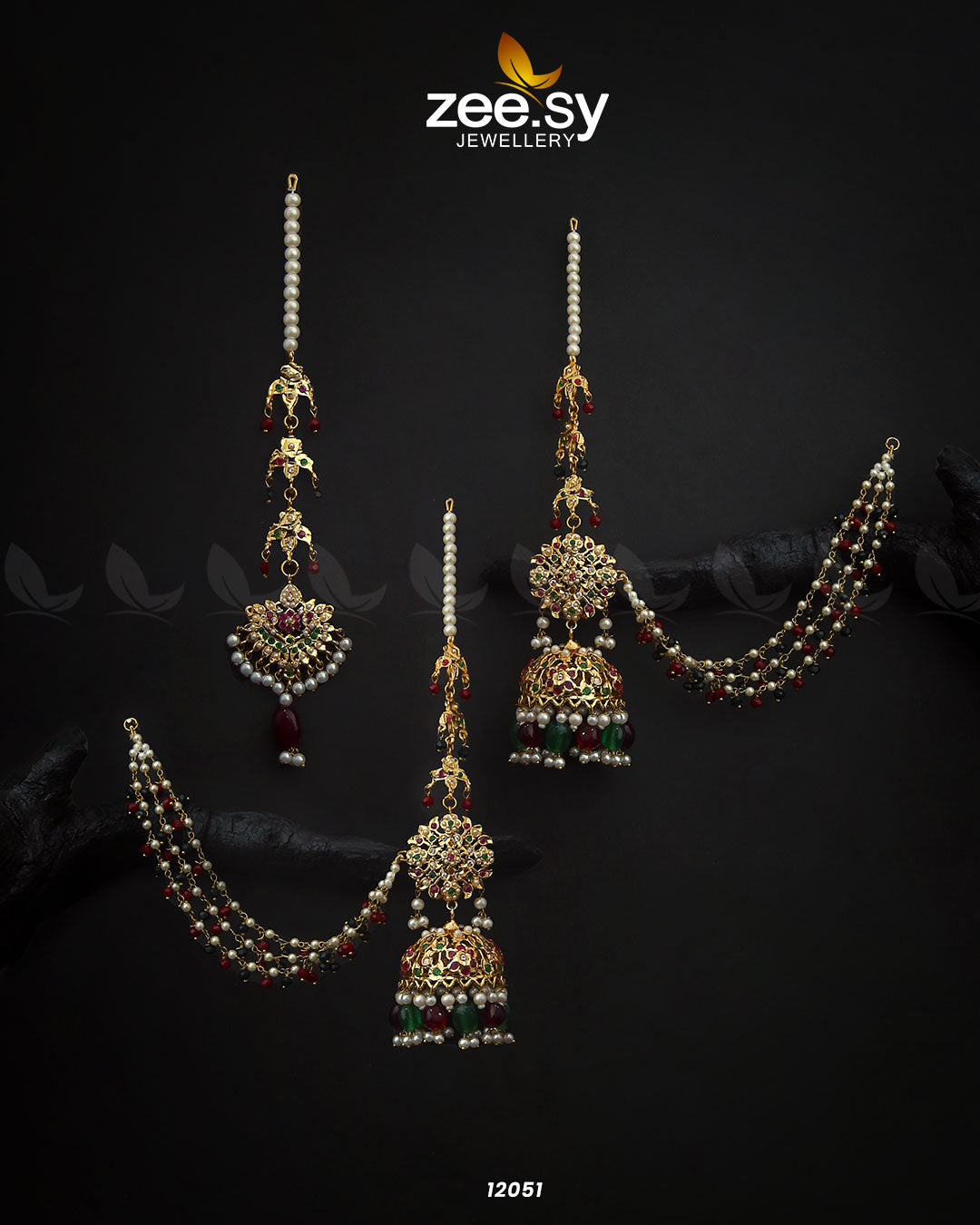 Glamourous Jhumka Earrings - House Of Zarish