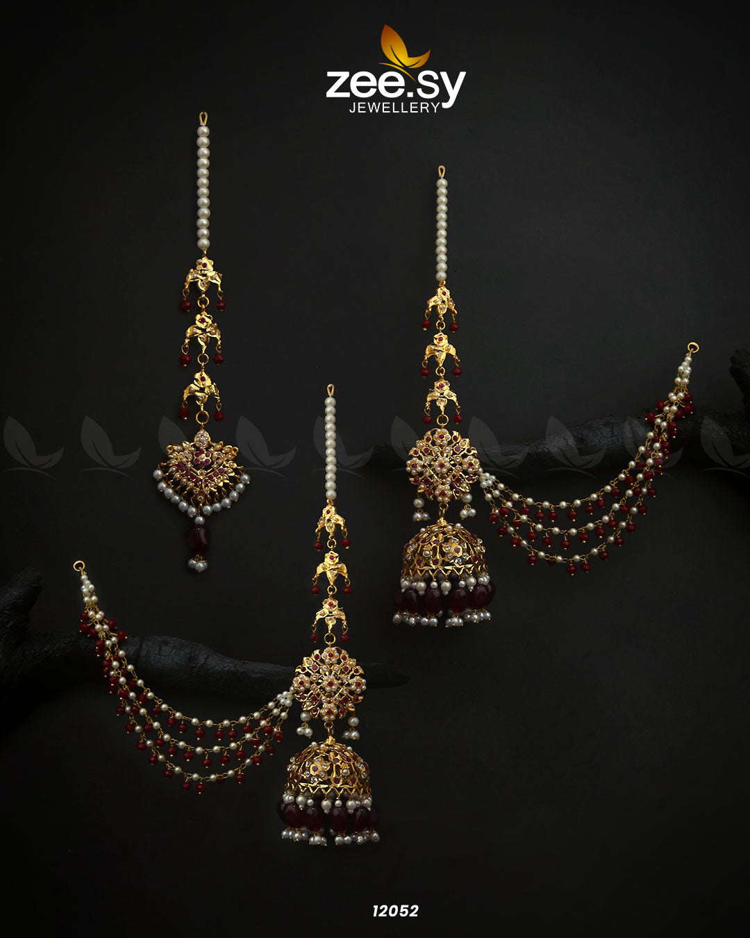 Glamourous Jhumka Earrings - House Of Zarish