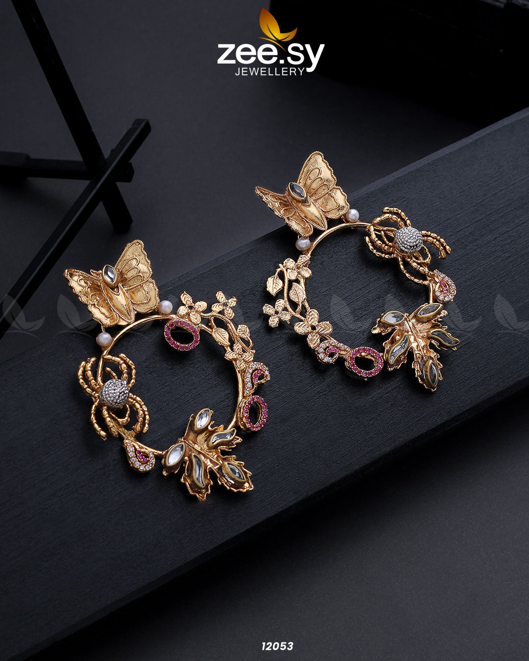 Butter-Fully Earrings - House Of Zarish