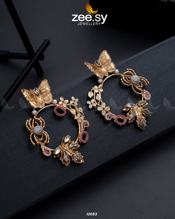 Butter-Fully Earrings - House Of Zarish
