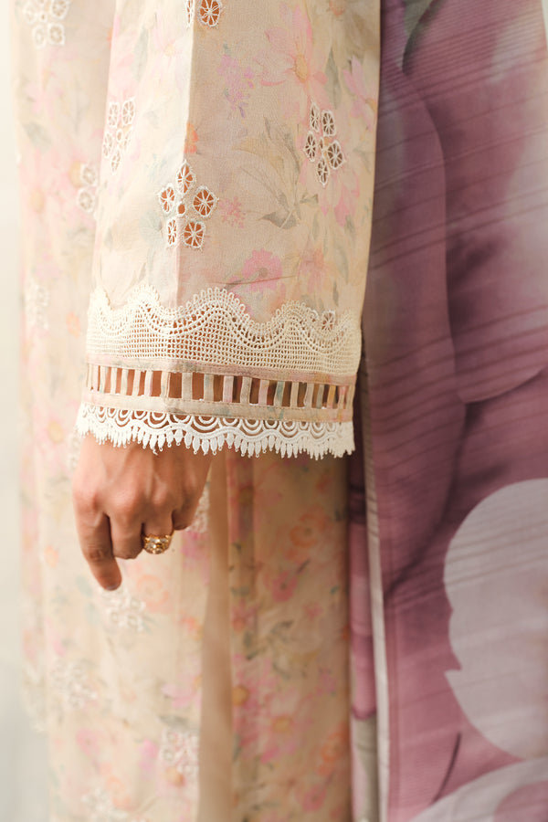 Baroque | Luxury Pret 24 | LAWN UF-660 - House Of Anaya