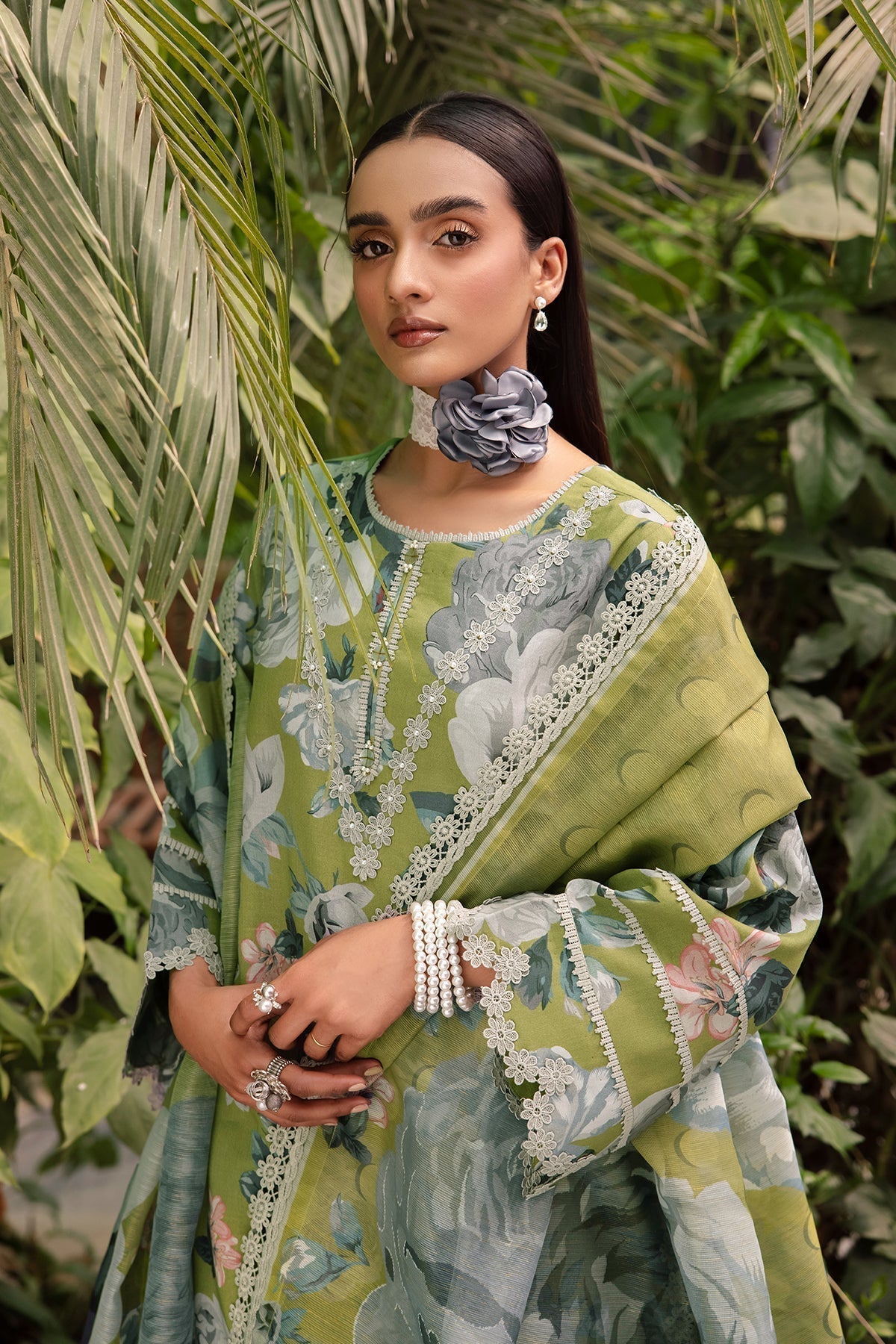 Alizeh | Sheen Lawn Prints 24 | JAZMIN - House Of Anaya