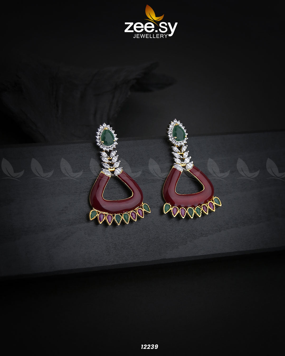 Earrings-0586 - House Of Zarish