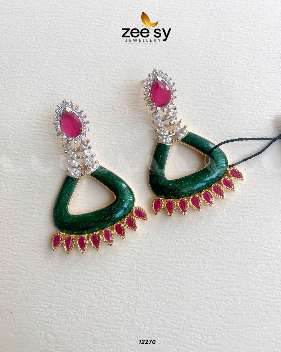 Earrings-0586 - House Of Zarish