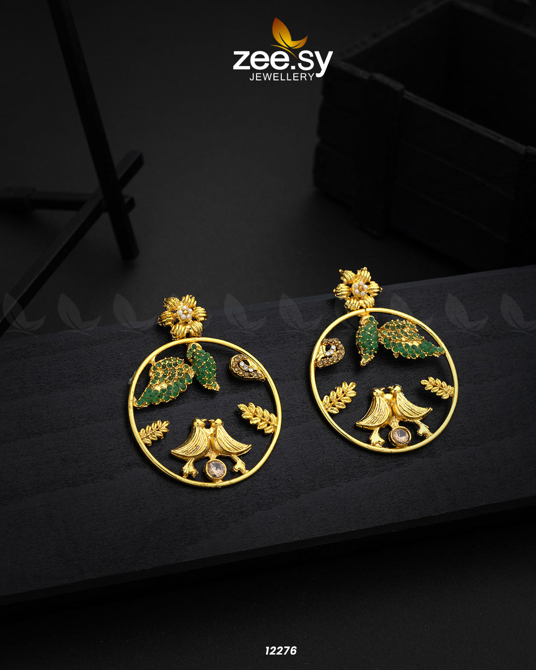Nouveau Earrings - House Of Zarish