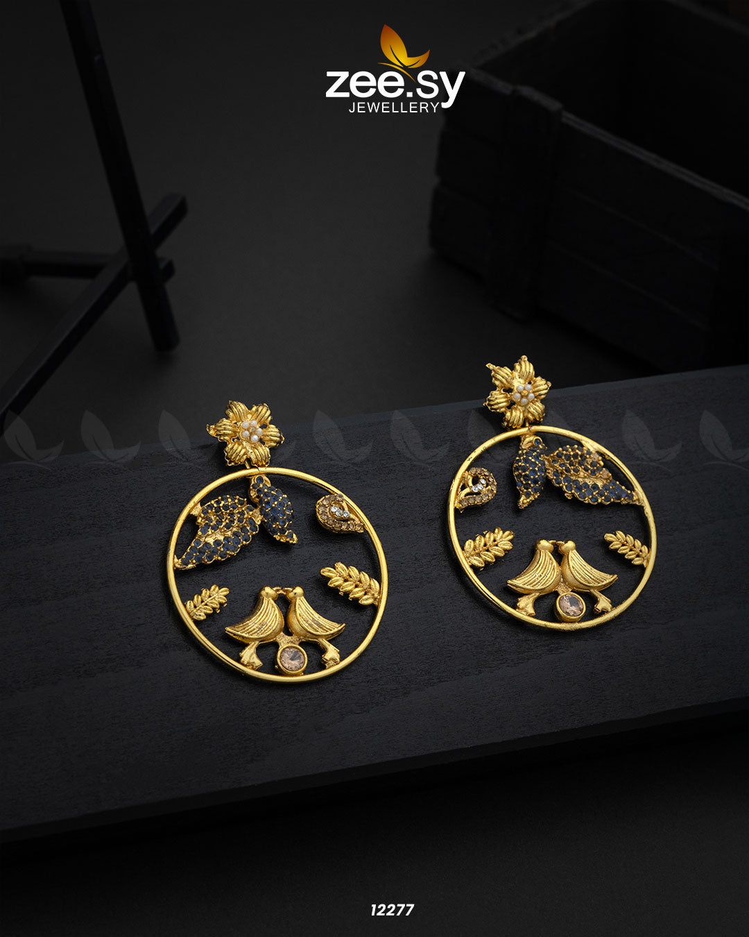Nouveau Earrings - House Of Zarish