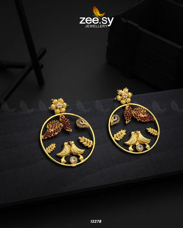 Nouveau Earrings - House Of Zarish