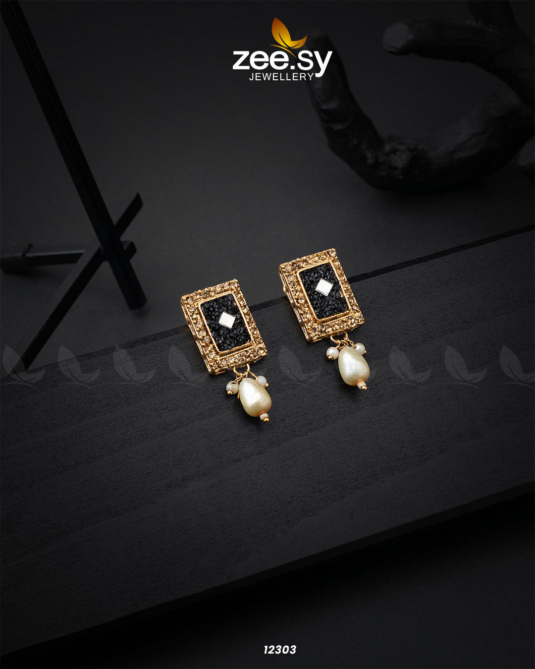 Cobble Crush Earrings - House Of Zarish