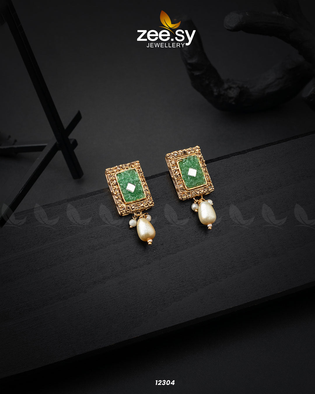 Cobble Crush Earrings - House Of Zarish