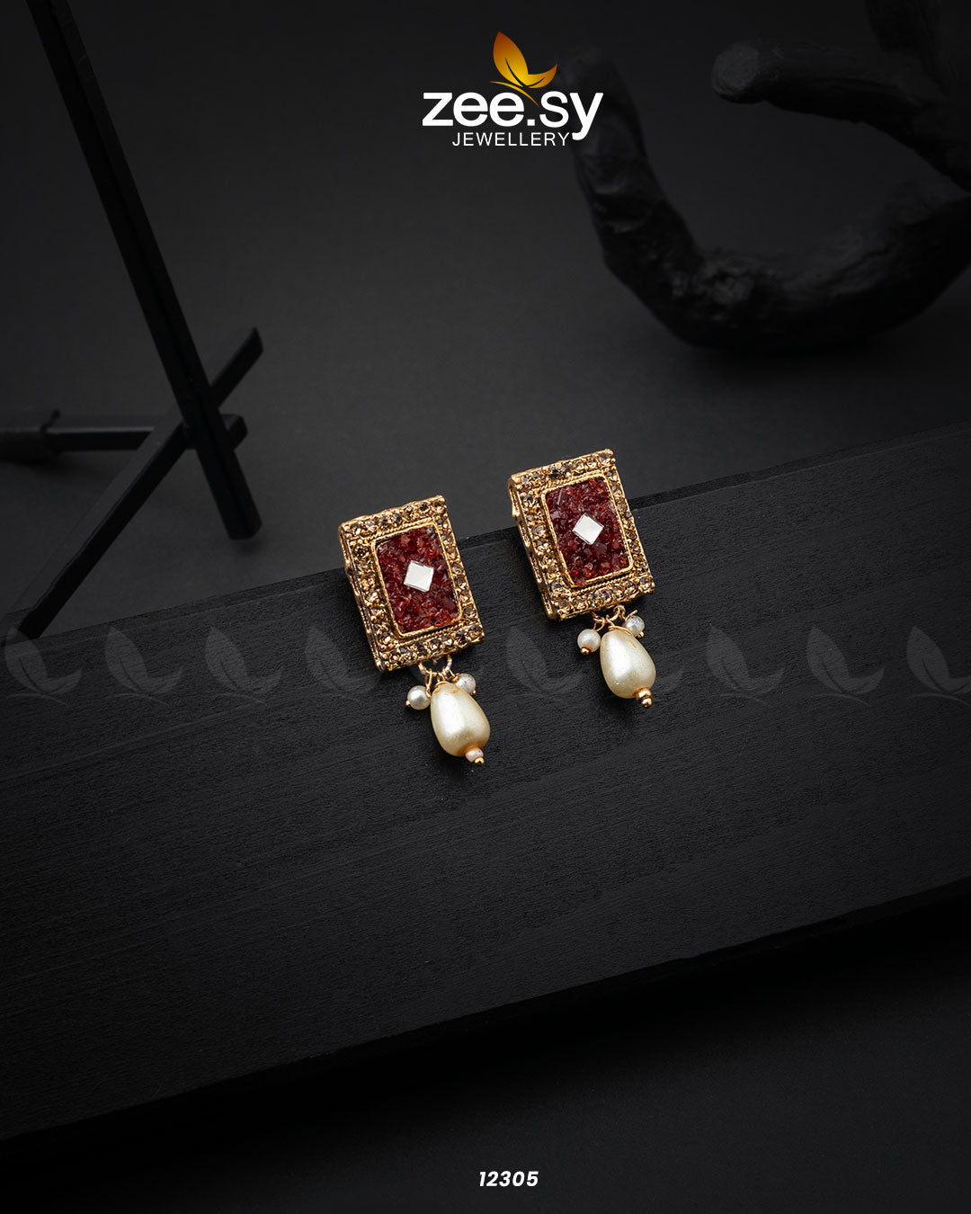 Cobble Crush Earrings - House Of Zarish