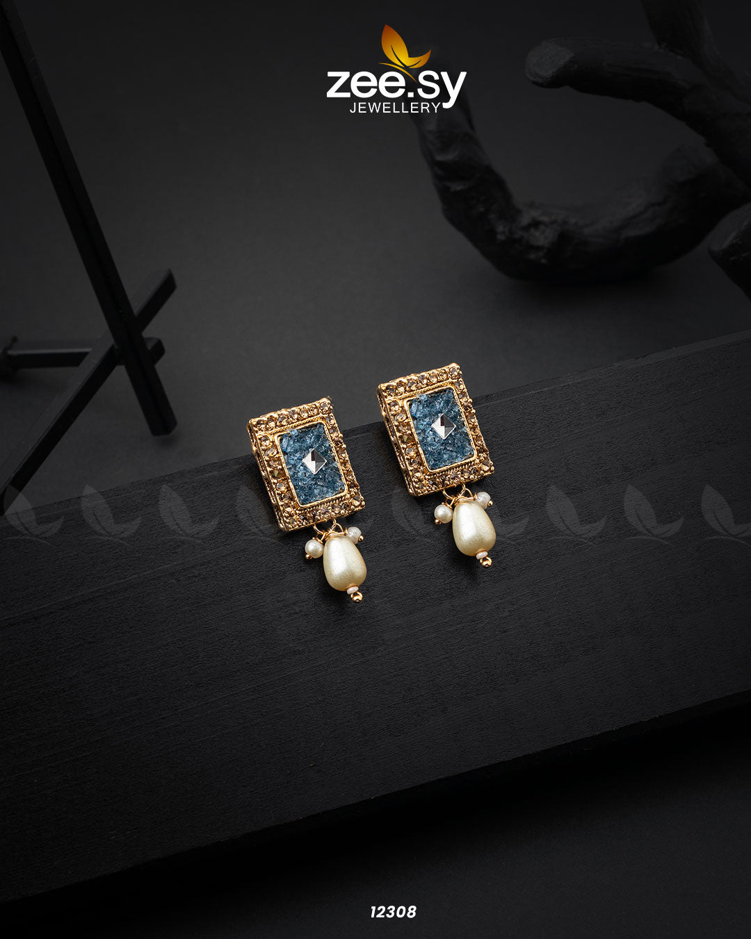 Cobble Crush Earrings - House Of Zarish