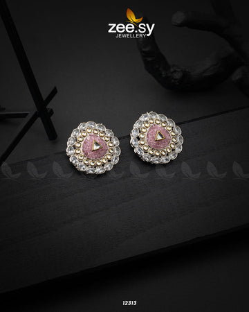 Granite Earrings - House Of Zarish