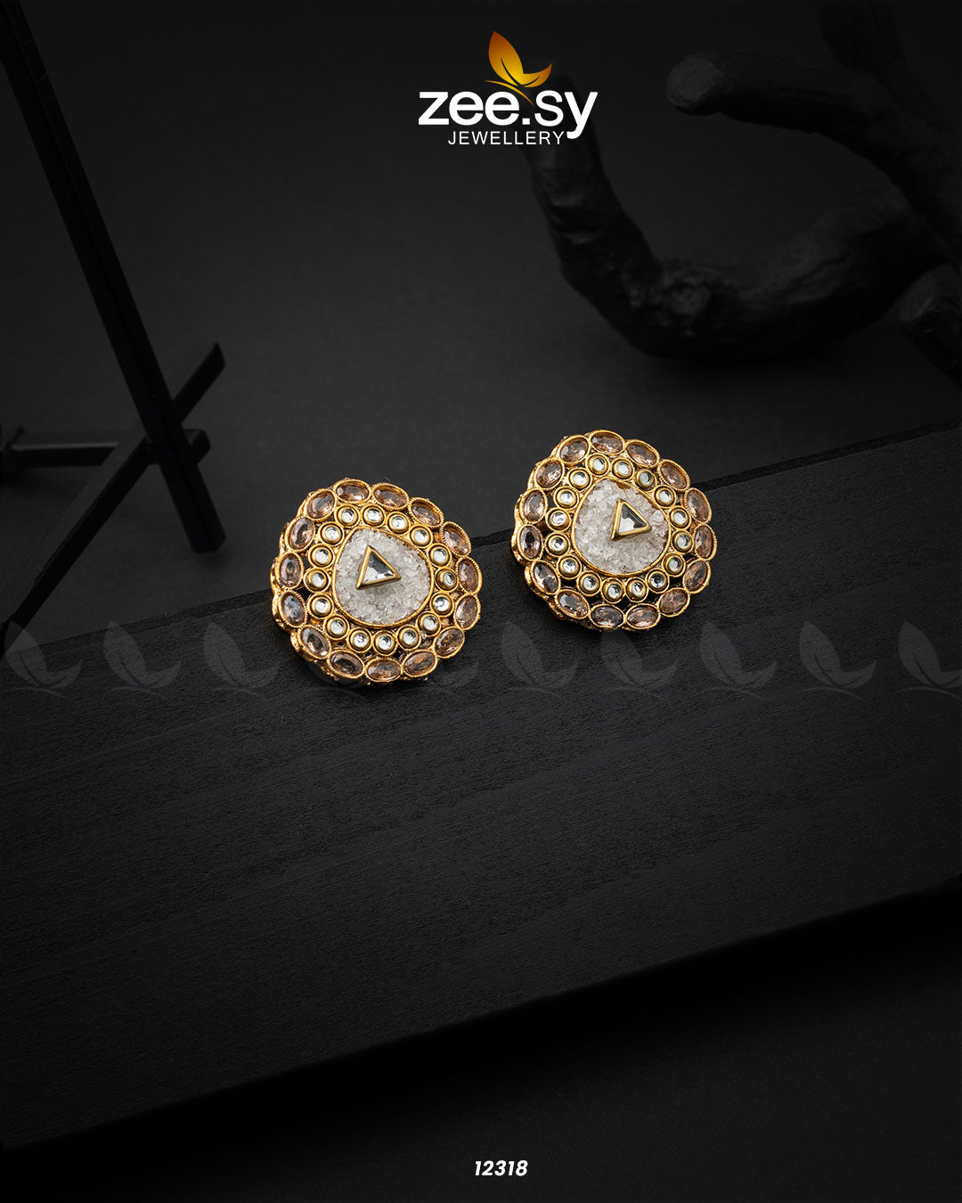 Pebble Earrings - House Of Zarish
