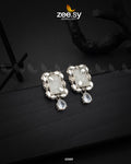 Agate Studs Earrings - House Of Zarish