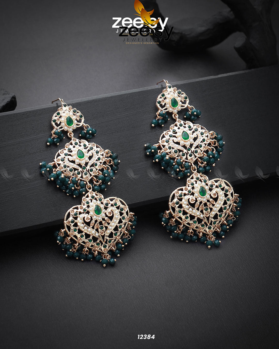 Keerthi's Earrings - House Of Zarish