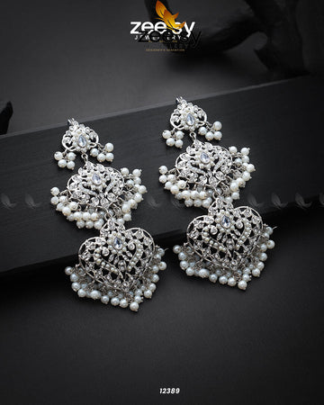 Keerthi's Earrings - House Of Zarish