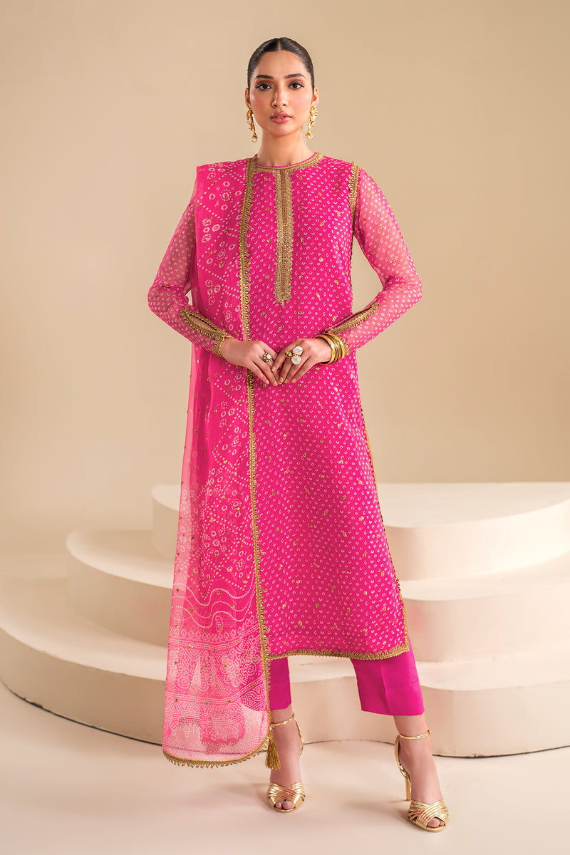 Baroque | Luxury Pret 24 | CHIFFON UF-626 - House Of Anaya