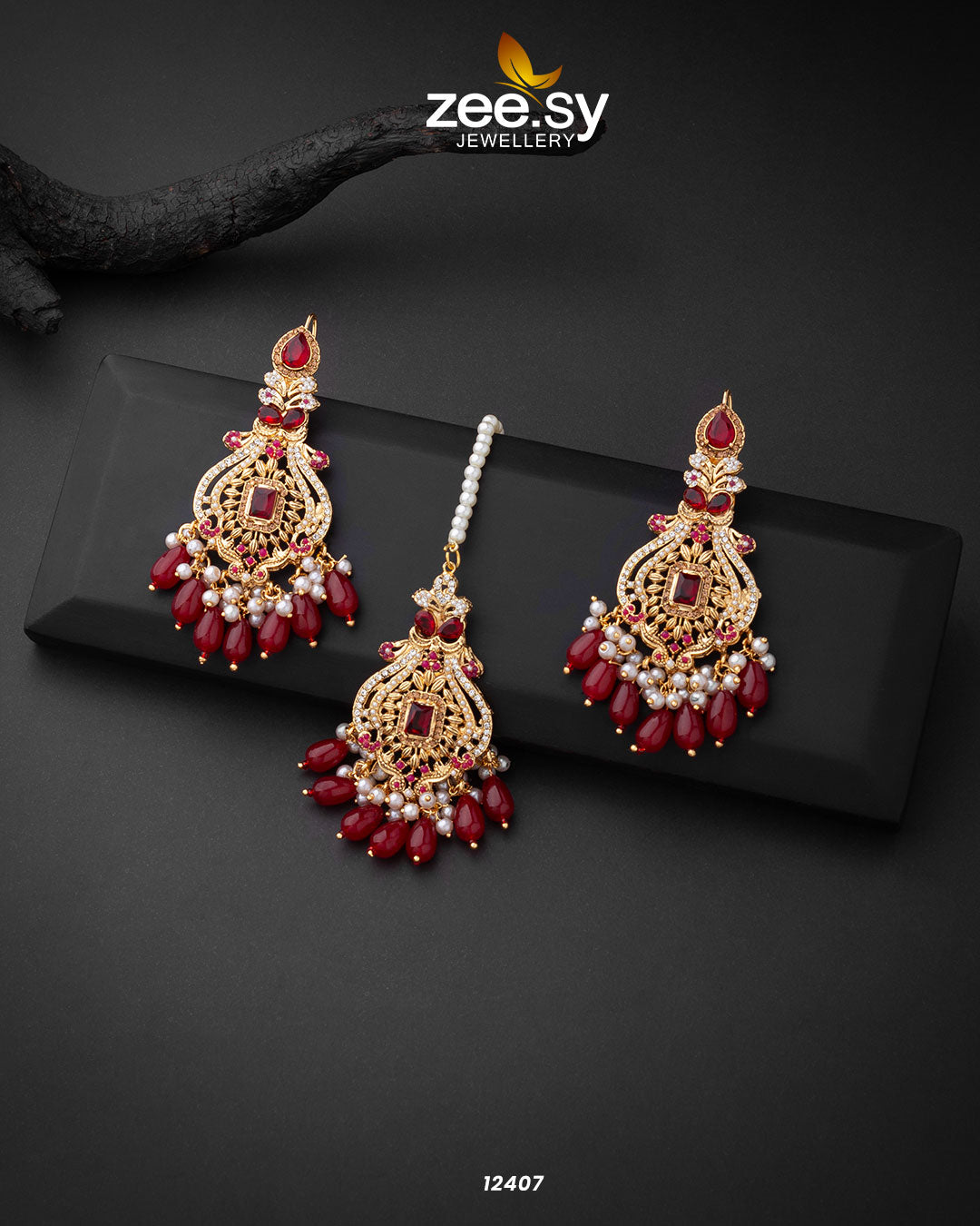 Minal's Earrings - House Of Zarish