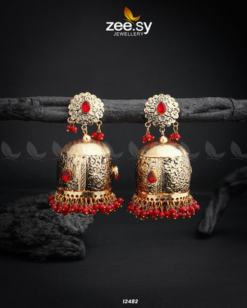Shaymin Earrings - House Of Zarish