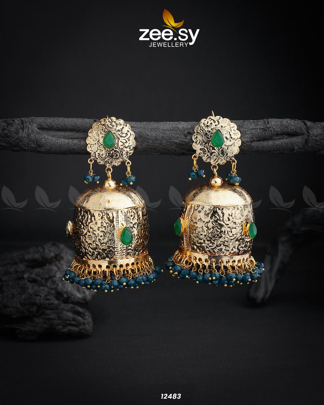 Shaymin Earrings - House Of Zarish