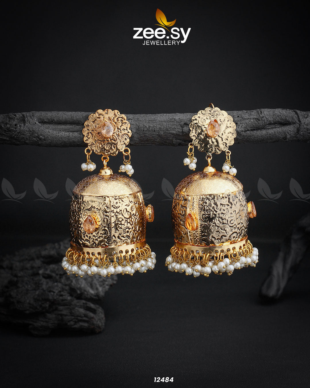 Shaymin Earrings - House Of Zarish