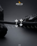 Tiny Leaf Earrings - House Of Zarish