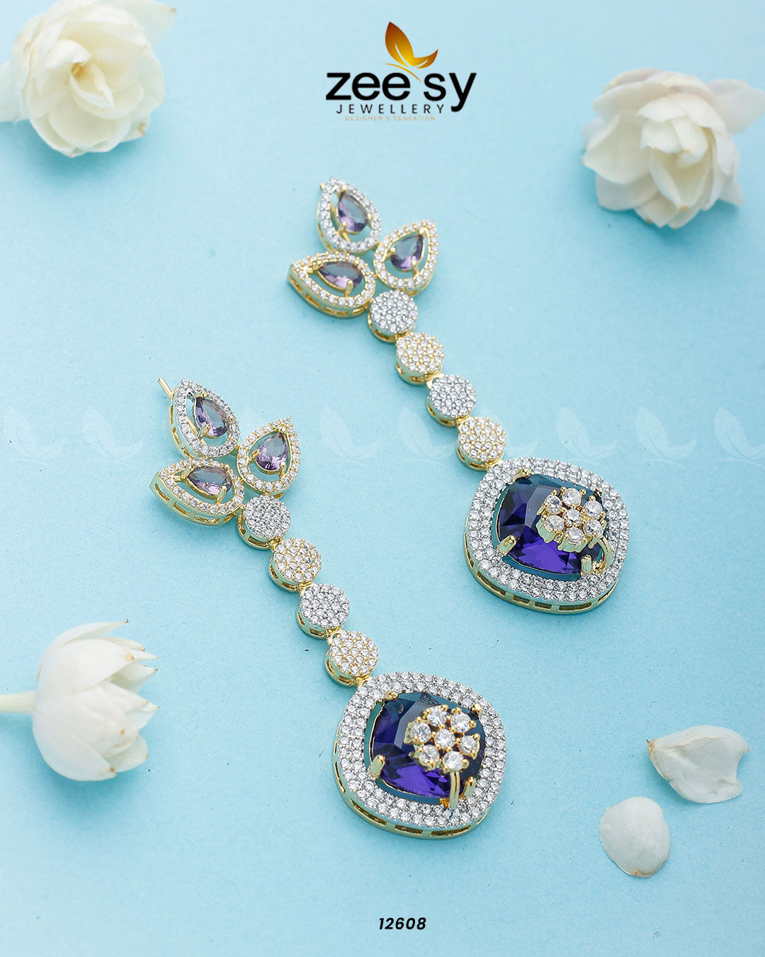 Lunara Earrings - House Of Zarish
