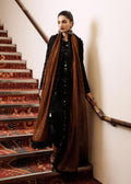Hussain Rehar | Luxury Pret SS 24 | Khaki - House Of Anaya