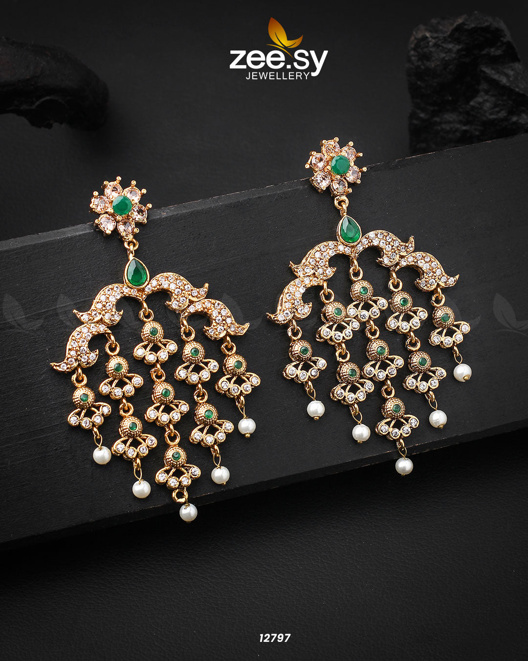 Hanging Earrings - House Of Zarish