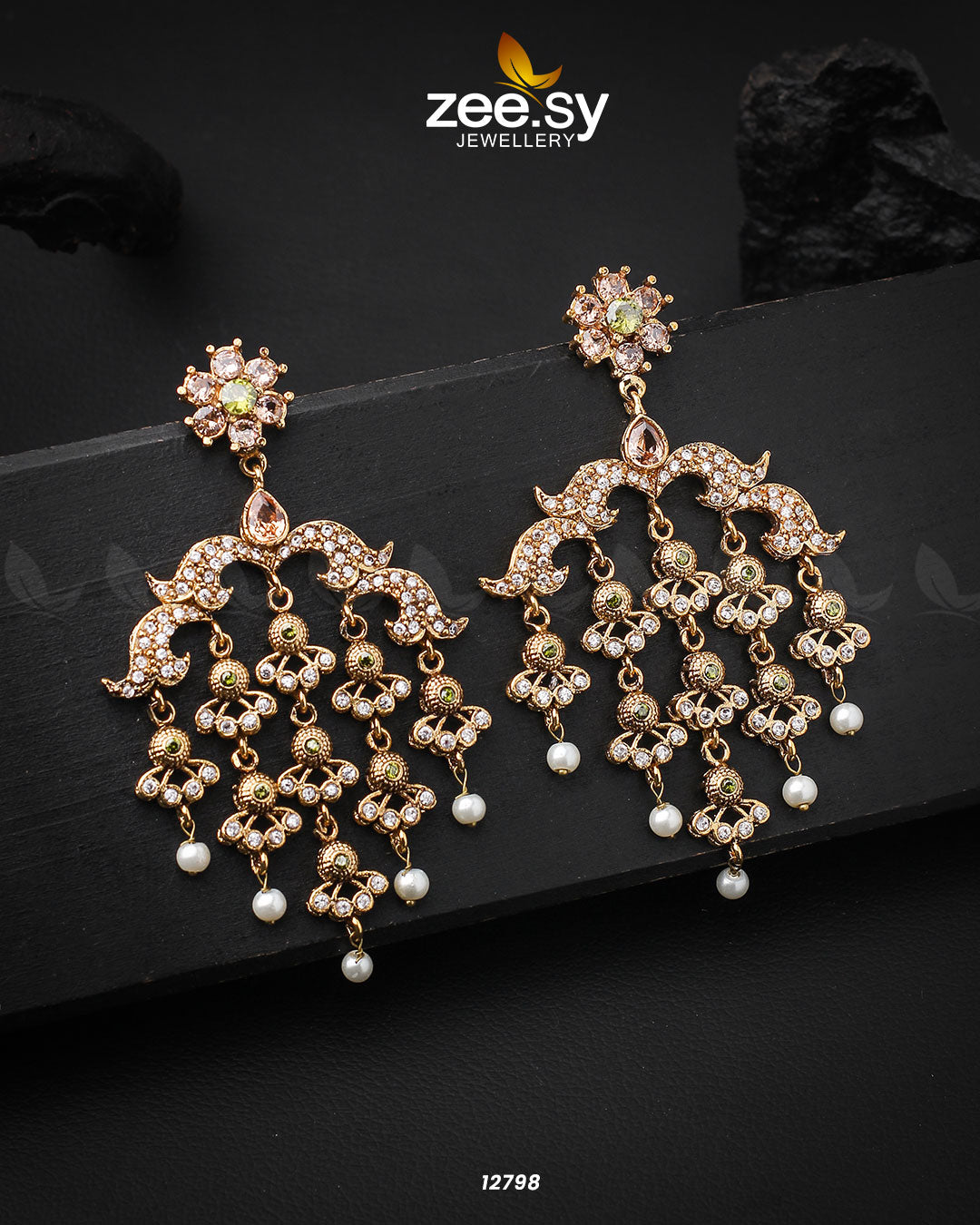 Hanging Earrings - House Of Zarish