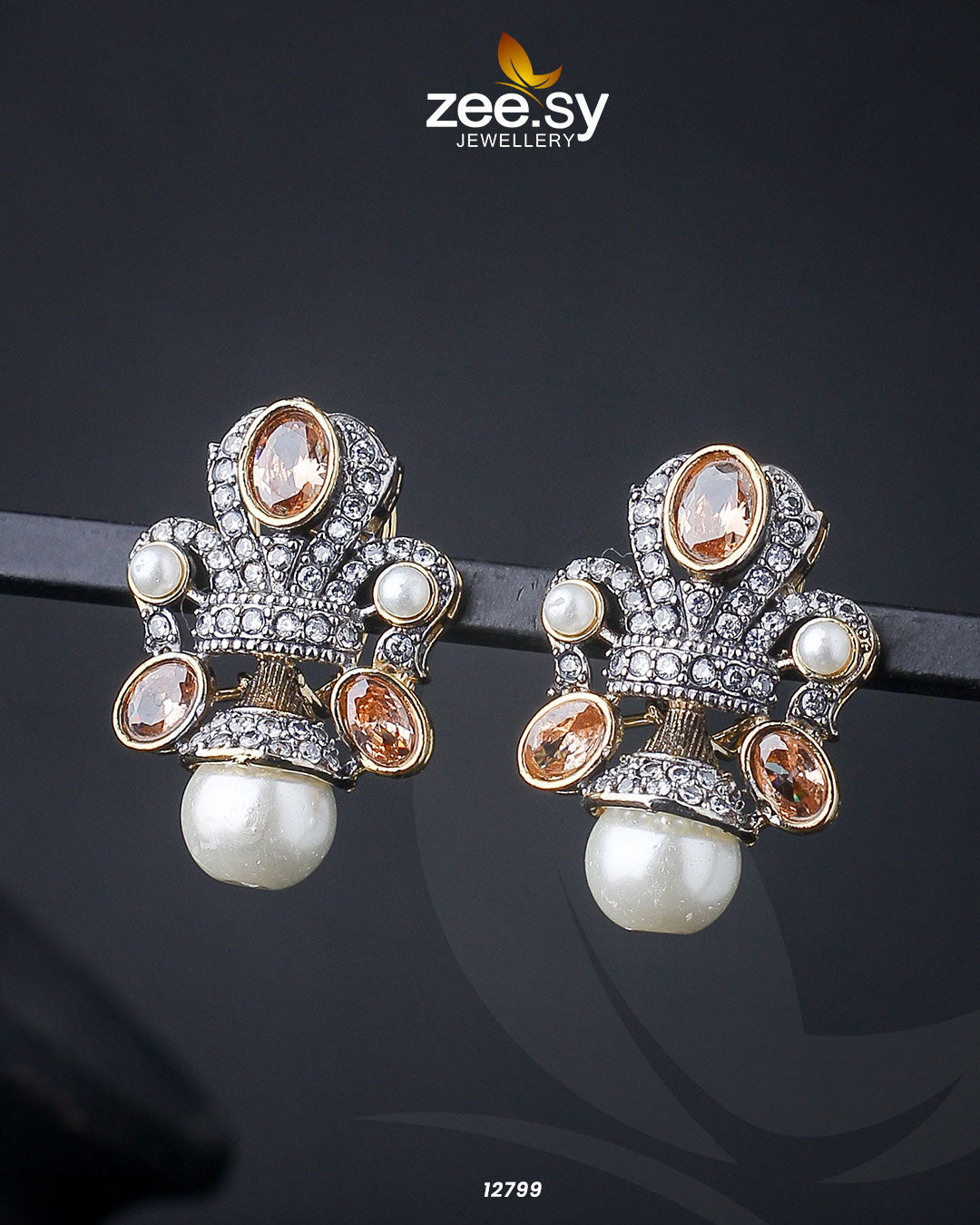 Pearl Drop Tops - House Of Zarish