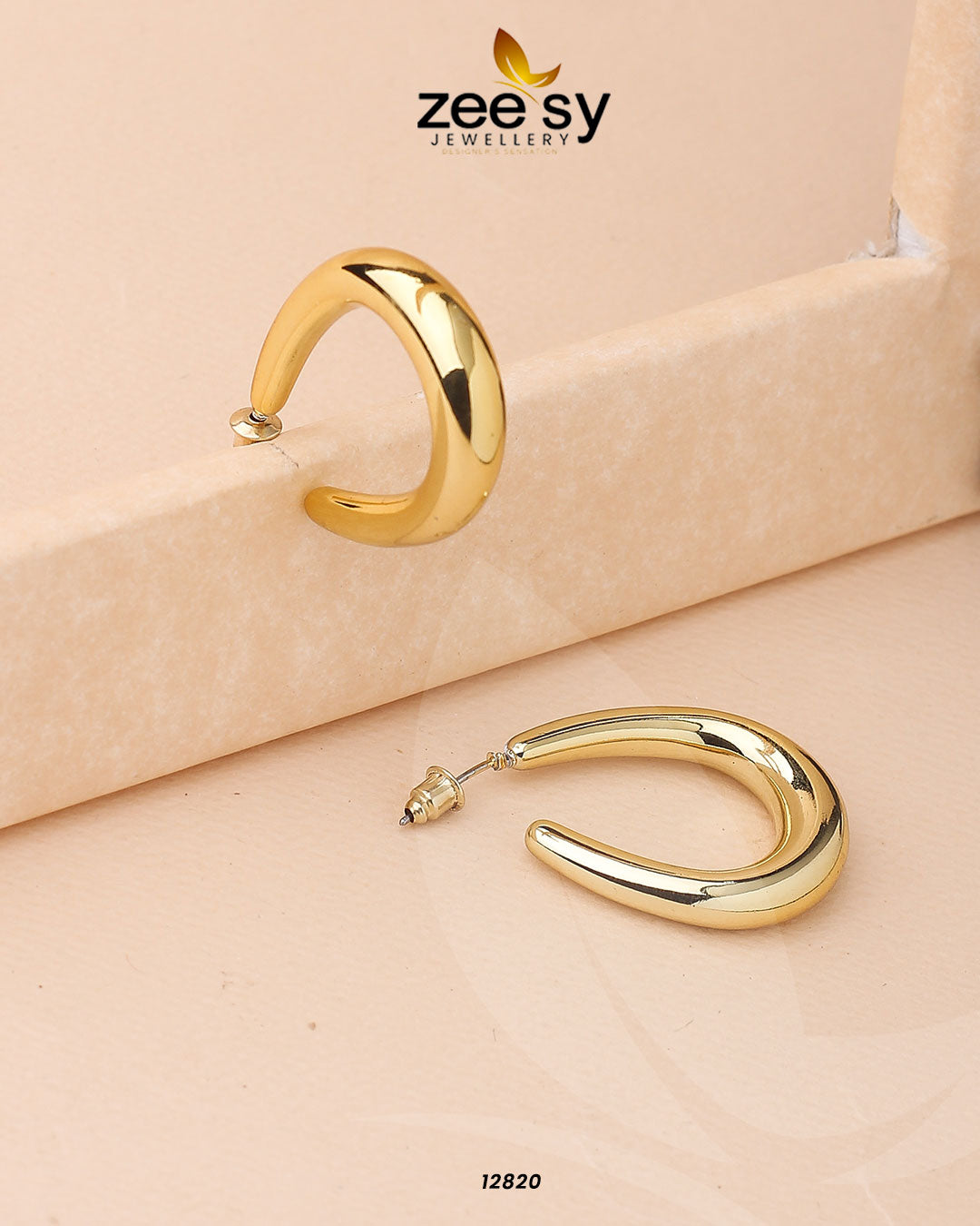 Enkei Hoops Earrings - House Of Zarish