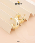 C-Type Stud Earrings - House Of Zarish
