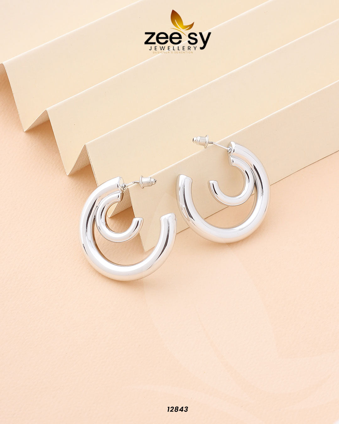 Arc Earrings - House Of Zarish