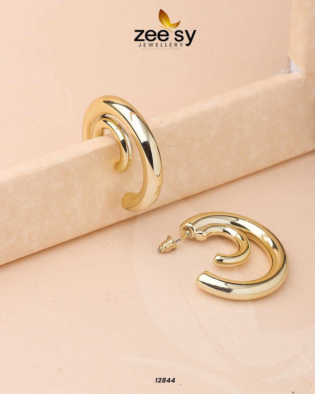 Arc Earrings - House Of Zarish